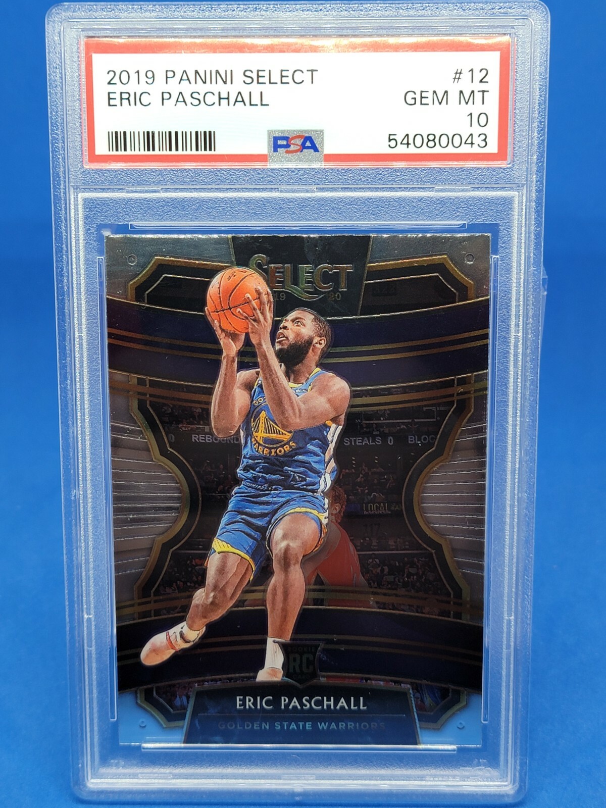 2019 Panini Select #12 Eric Paschall RC Rookie PSA 10 GEM MINT NBA FUTURE INVEST