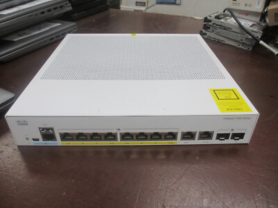 Cisco Catalyst 1000 series C1000-8FP-2G-L 8-Port Network Switch