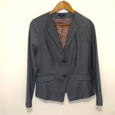 Women s Gray Gap Blazer Size 4