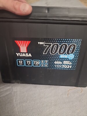 YBX7000 EFB Start Stop Plus BatteriesYBX7031 12V 72Ah 720A Yuasa