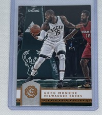 Greg Monroe 2016-17 Panini Excalibur #101 Milwaukee Bucks