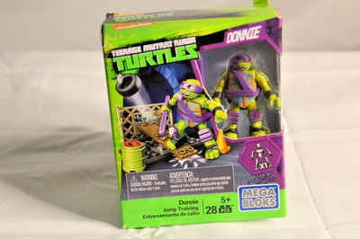 Mega Bloks Teenage Mutant Ninja Turtles Donnie Jump Training Leap into Action