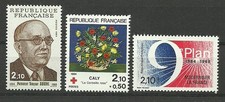 FRANCE - 1984 YT 2344 à 2346 - TIMBRES NEUFS** MNH