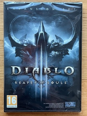 Diablo III / 3: Reaper of Souls - PC / Battle-net - UK ver. - new & sealed!