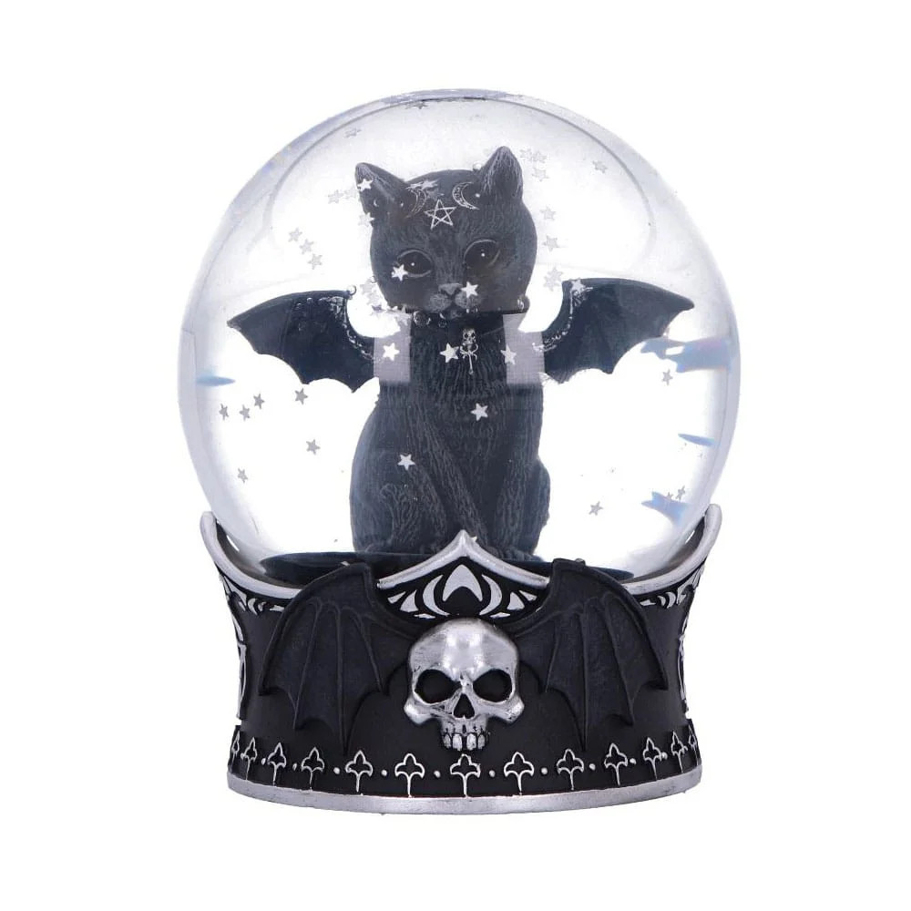 Malpuss Cult Cuties : Boule à neige Nemesis Now pour une déco gothique unique