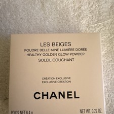 CHANEL Les Beiges Healthy Golden Glow Pressed Face Powder Soleil Couchant 0.22oz