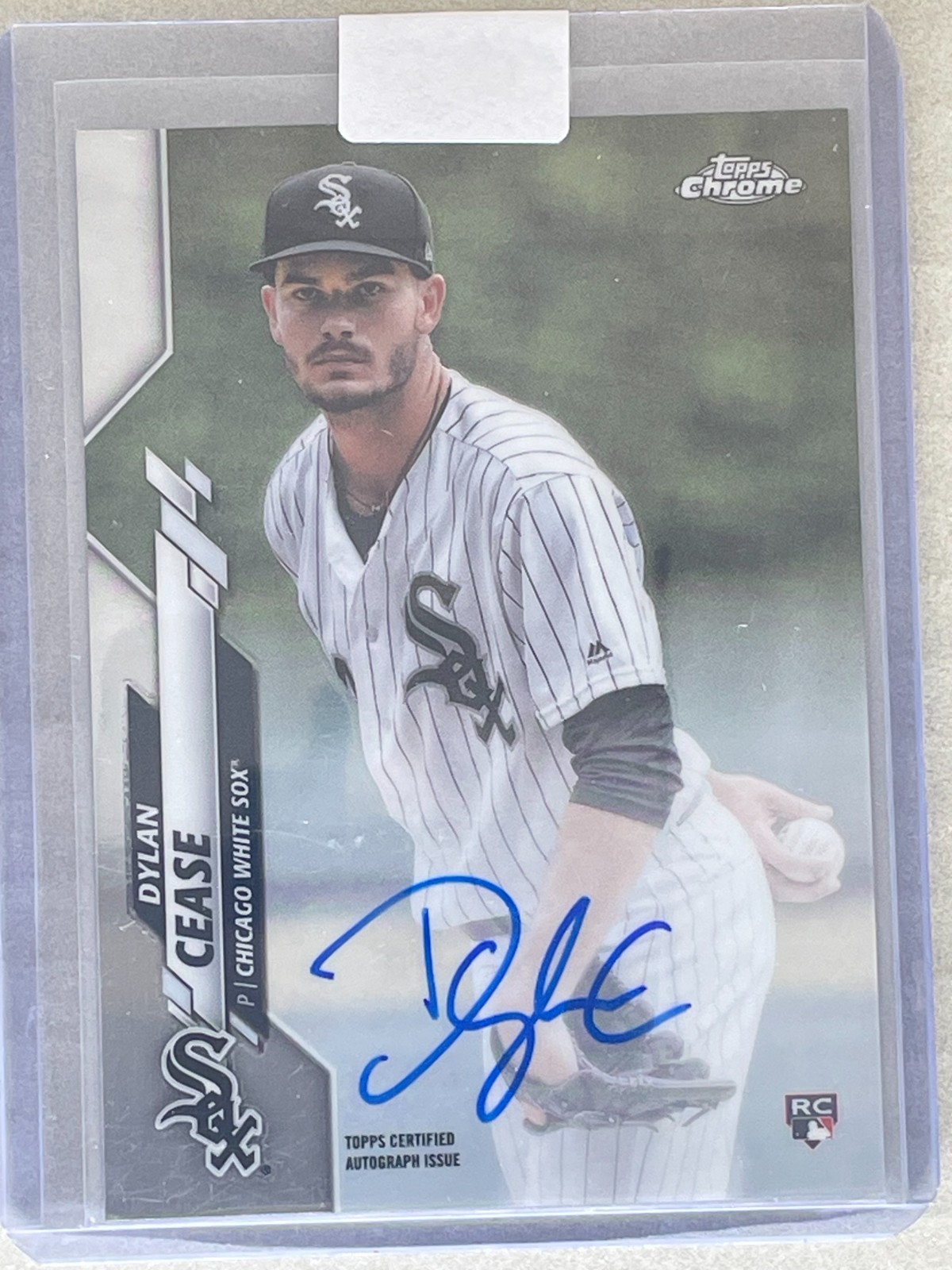2020 Topps Chrome Dylan Cease Rookie Auto RA-DCE Toronto Blue Jays Sp Rc