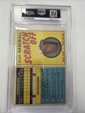 1970 Topps Scratch Off MACK JONES PSA 4 VG-EX
