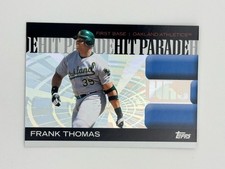 2006 Topps Baseball Frank Thomas Hit Parade Card #RB15 Chicago White Sox HOF