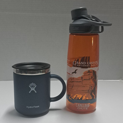 CamelBak Chute Grand Canyon water bottle 20oz Hydro Flask coffee Mug 12oz