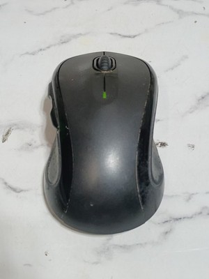 Logitech M510 Wireless Mouse w/ USB Dongle Unifying Receiver Black Tested