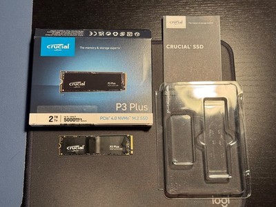 Crucial P3 Plus 2TB (1122 GB Written) PCIe 4.0 NVMe M.2 SSD CT2000P3PSSD8