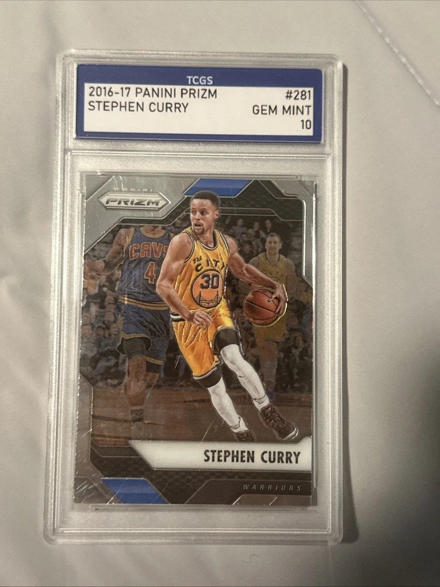 Panini Stephen Curry 10 Graded Basketball Sports Trading Cards