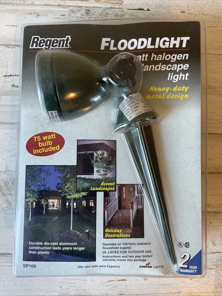 Regent Aluminum Halogen Floodlights for sale | eBay