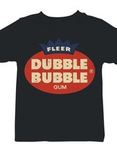 Officially Licensed Dubble Bubble Classic Gum Logo Youth's T-shirt