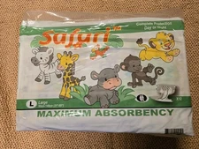 Rearz Safari Diapers Large