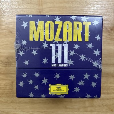 Mozart 111 Masterworks (CD, 2012, 55 Disc, Deutsche Grammophon) New Sealed