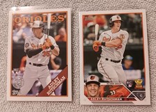 2023 Topps Series 1 Adley Rutschman 1988 35th Anniv Rookie T88-69 With Base Card