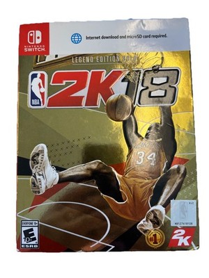 Nintendo Switch NBA 2K18 LEGEND EDITION GOLD NBA 2K18 Legend Edition Gold Nintendo Switch *Missing Game | eBay