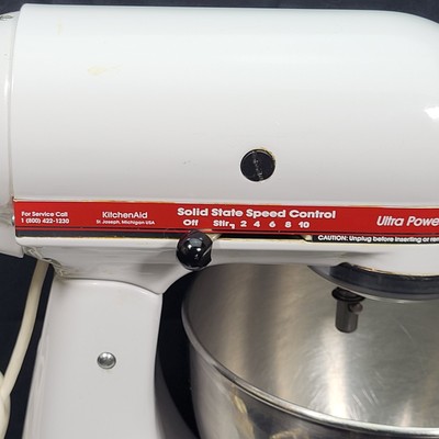 KitchenAid Stand Mixer Ultra Power KSM90 300 Watts - Works -3C130