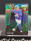2025 Panini Prizm - Fireworks Jaxson Dart #6 Green Prizm (RC)