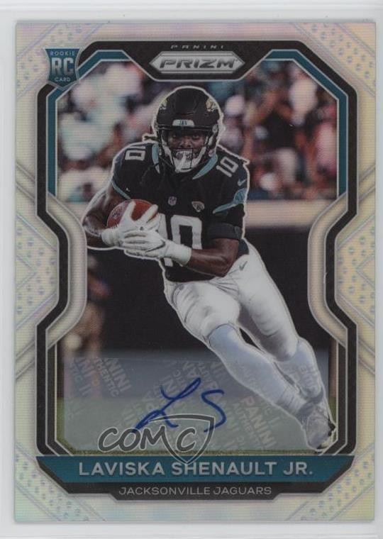2020 Panini Prizm Rookie Silver Prizm Auto Laviska Shenault Jr #350 Auto