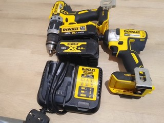 DeWalt DCF 887 Typ 1 DCD 796 Typ 1 Twin Drill Driver Kit GWO