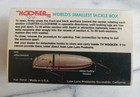 VINTAGE THE HOOKER VERSATILE LURE COMPLETE NIB   WORLDS SMALLEST TACKLE BOX — photo 4