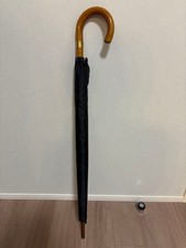 Swaine Adeney Brigg Royal Warrant Umbrella Black With Case NEW