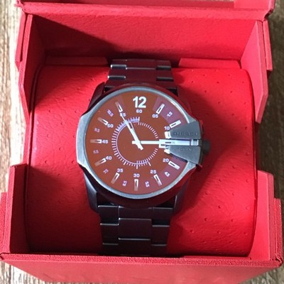 DIESEL Master Chief DZ1965 Uhr Herren Chronograph Edelstahl