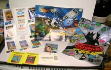 Nintendo Paperwork 7pc Assorted  3 Posters DATA EAST , HAL , NINTENDO 1989 etc
