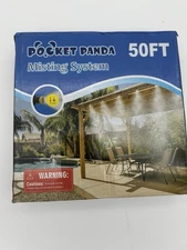 50FT Outdoor Misting Cooling System Garden Irrigation Water Mister Nozzles US