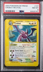 Crobat Crystal 147/144 Skyridge Reverse Holo Secret Rare