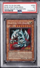 Yugioh Blue Eyes Toon Dragon Magic Ruler MRL-000 1st Edition PSA 5