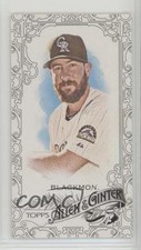 2015 Topps Allen & Ginter's Mini Black Border Charlie Blackmon #19 2k3