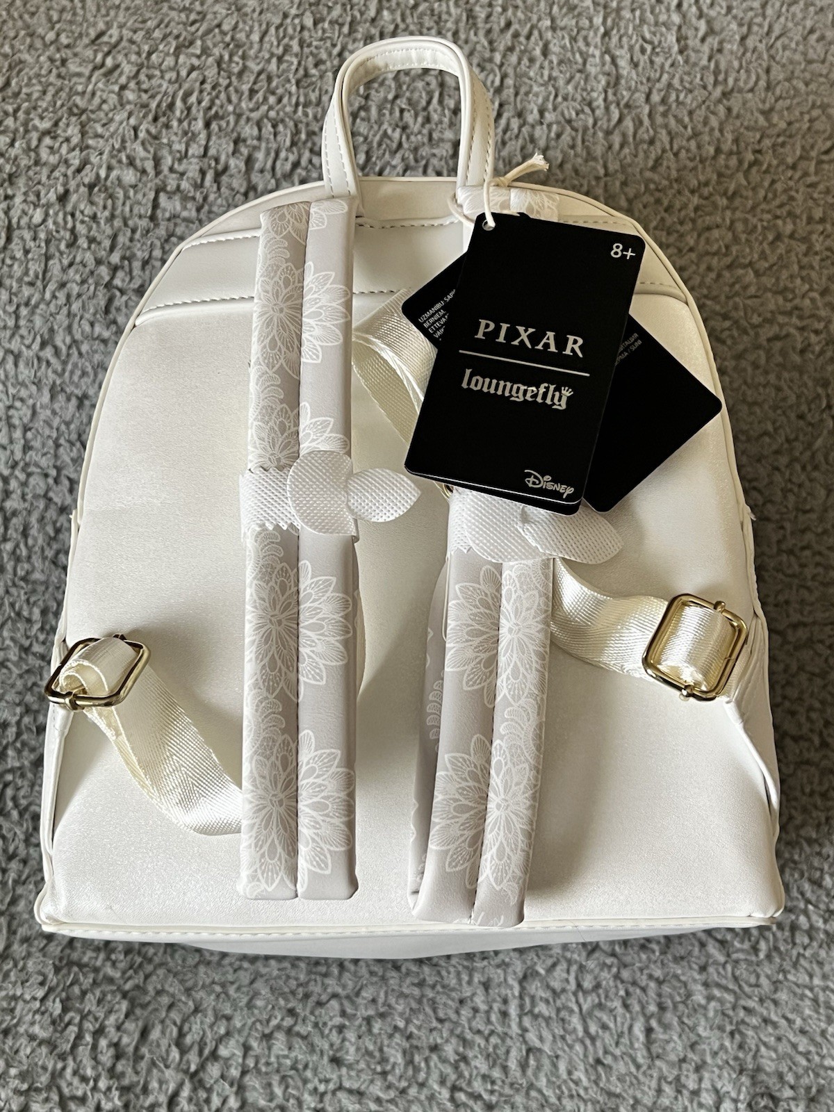 Loungefly Disney Pixar Up Carl & Ellie Wedding Cake Figural Mini Backpack - NWTs image 2