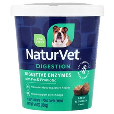 Digestive Enzymes With Pre and Probiotic, For Dogs, Bacon Chicken, 70 Soft