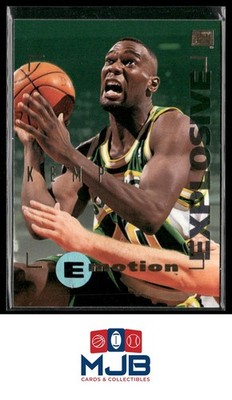 1994-95 SkyBox E-Motion Shawn Kemp #91 Seattle SuperSonics