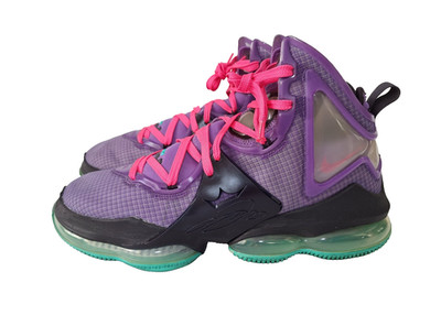 Nike Lebron XIX 19 DJ Bron Basketball Shoes CZ0203-500 Wild Berry Men Size 13