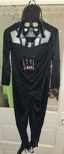 Star Wars Darth Vader Boys Size Medium M 8-10 Jumpsuit  Mask Costume NO CAPE