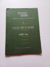 Moto Morini 250 Settebello GT 1967 catalogo ricambi italiano originale