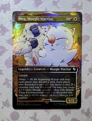 Mog, Moogle Warrior (Borderless) (Chocobo Track Foil) Final Fantasy Magic - 0476