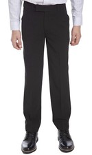 Calvin Klein Boys Flat-Front Bi-Stretch Dress Pant, Straight Leg Fit - Size 16