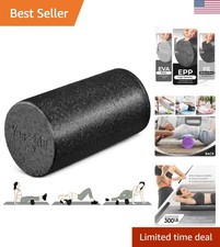 High-Density EPP Round Back Roller Foam, Exercise Foam Roller for Yoga, Pilat...