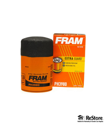 FRAM Extra Guard Oil Filter, PH3980, 10K Miles, Replacement Oil Filter Pack of 7