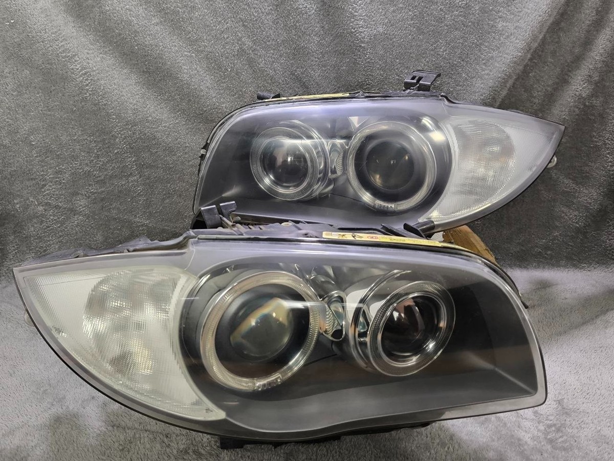 BMW 1 SERIES E81 E82 E87 E88 LEFT AND RIGHT XENON HID HEADLIGHTS