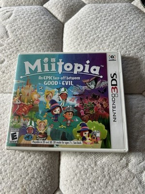 Nintendo Miitopia 3DS Game, Work Perfectly!! Game & Case & Manual Included