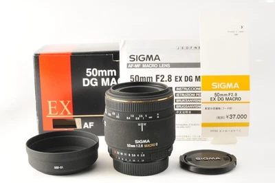 [ Near Mint ++ Sigma Ex 50mm f2.8 D Dg Macro Auto Focus Objectif Nikon F De - Photo 1/4