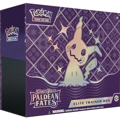 Pokemon TCG Paldean Fates ETB Elite Trainer Box SV Brand New Sealed