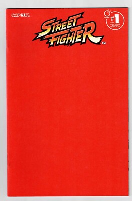STREET FIGHTER MASTERS: AKUMA VS RYU 1 CVR D RED BLANK SKET (UDON) 122923
